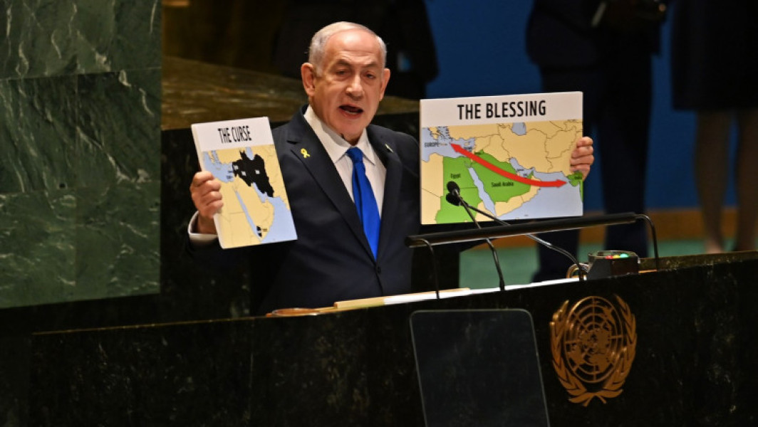 Netanyahu amenință Iranul și vorbește despre conflictul din Gaza la ONU