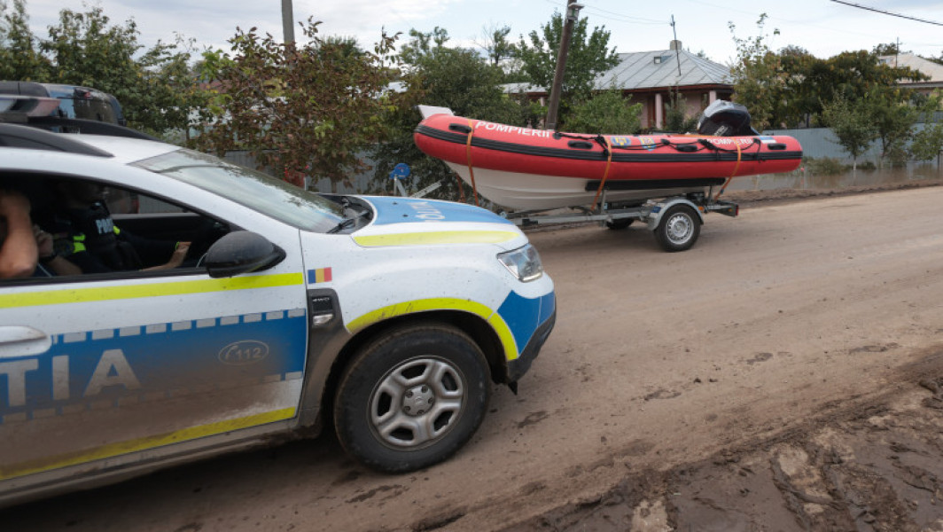 Evacuări în județul Galați din cauza riscului de inundații