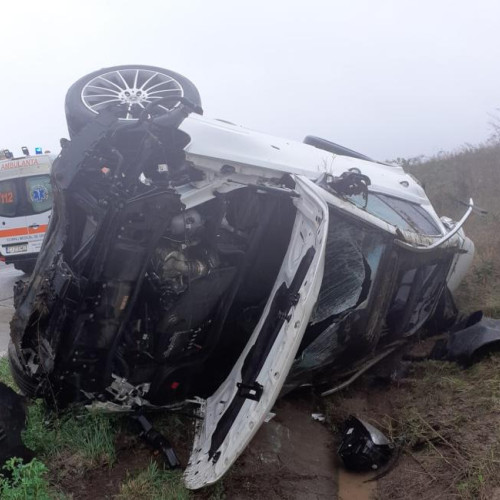 Accident rutier pe autostrada A3