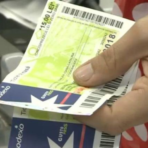 Valoarea maximă a tichetelor de masă va fi de 40,04 lei din octombrie 2024