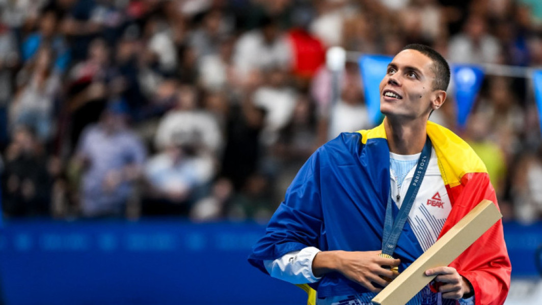David Popovici donează echipamentul de la Jocurile Olimpice pentru a sprijini copiii cu nevoi speciale