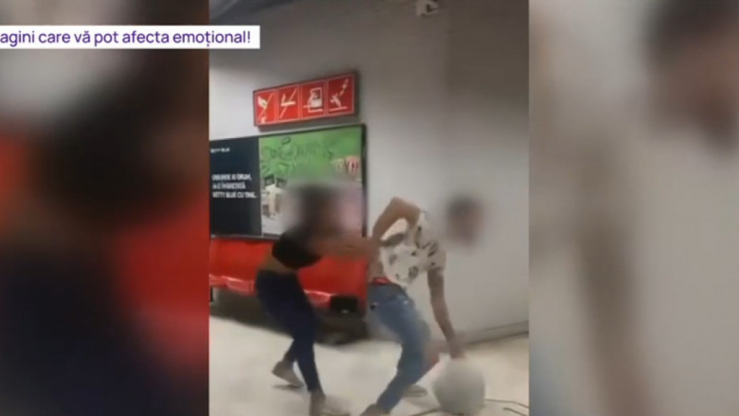 Conflict violent la metrou între un bărbat agresiv și iubita sa