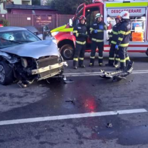 Accident rutier grav în Cluj-Napoca