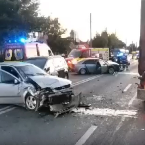 Accident grav pe strada Corneliu Coposu din Cluj-Napoca