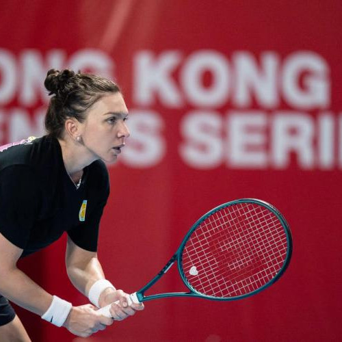 Simona Halep revine pe zgura la Hong Kong după o pauză lungă