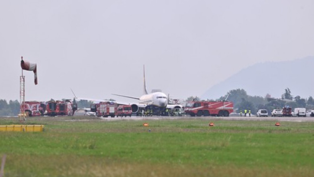 Haos pe aeroportul Milano Bergamo după un incident cu un avion Ryanair