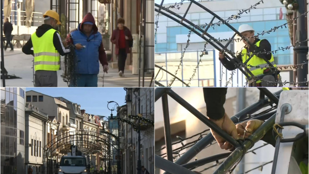 Craiova: pregătirile de Crăciun au început înainte de toamnă