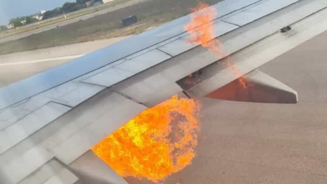 Incident pe aeroportul Brindisi: Zbor Ryanair evacuat din cauza unui incendiu la motor