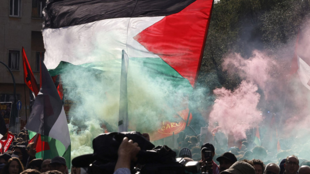 Proteste pro-palestiniene în Europa, cu incidente la Roma și Berlin