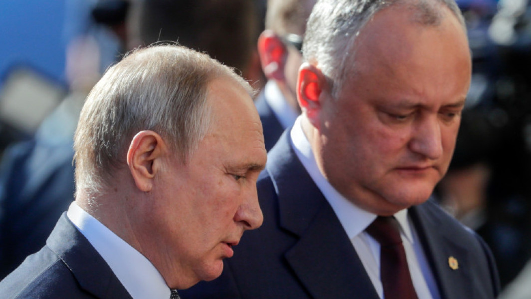 Felicitări pentru Putin din partea liderilor moldoveni, în ciuda tensiunilor cu Rusia