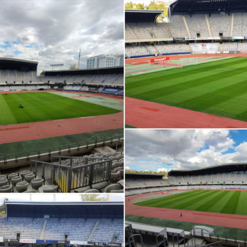 Gazonul de la Cluj Arena a fost îmbunătățit complet