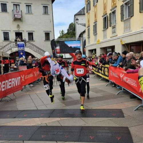 Salvamontistul Răzvan Poting, medaliat la Dolomiti Rescue Race