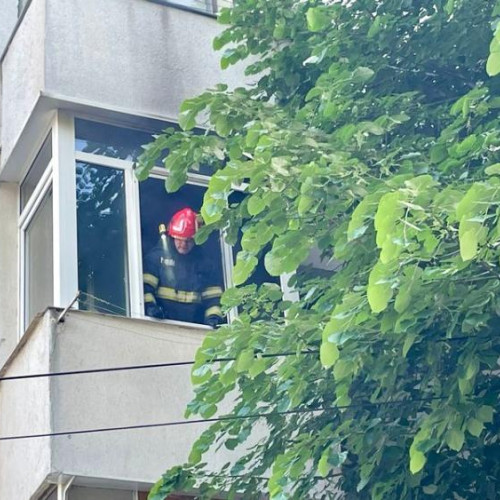 Incendiu la un apartament din Cluj-Napoca, fără victime