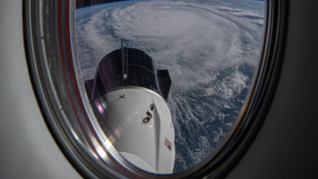 Astronautul NASA Matthew Dominick surprinde uraganul Milton din spațiu