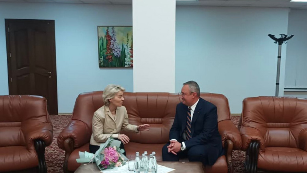 Nicolae Ciucă se întâlnește cu Ursula von der Leyen la Chișinău