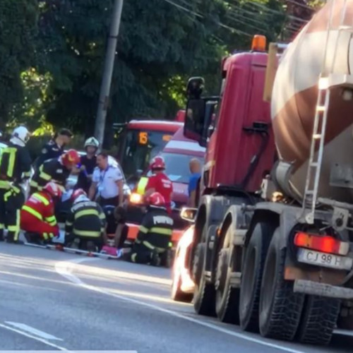 Accident grav pe Calea Victoriei din Turda