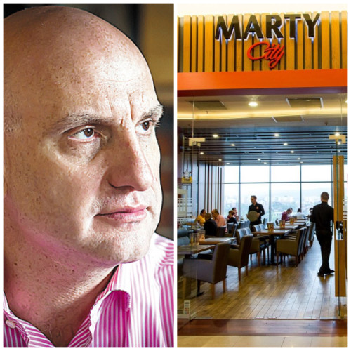 Dragos Petrescu preia majoritatea acțiunilor restaurantelor Marty din Cluj