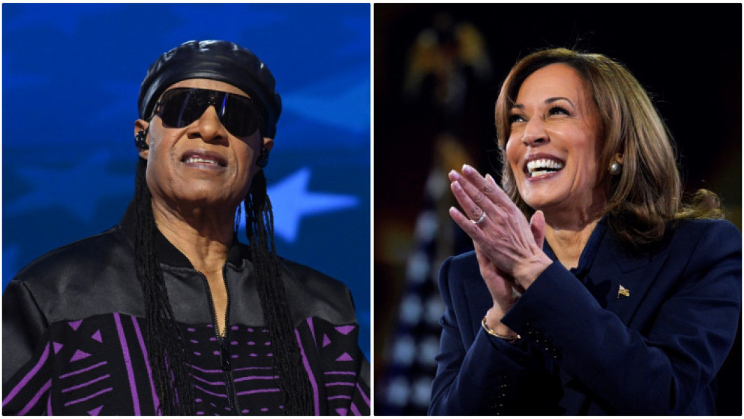 Stevie Wonder își declară sprijinul pentru Kamala Harris în cursa pentru președinția SUA