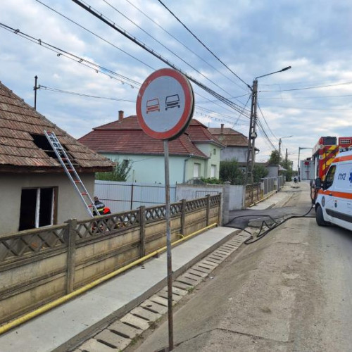 Femeie decedată în urma unui incendiu în comuna Luna