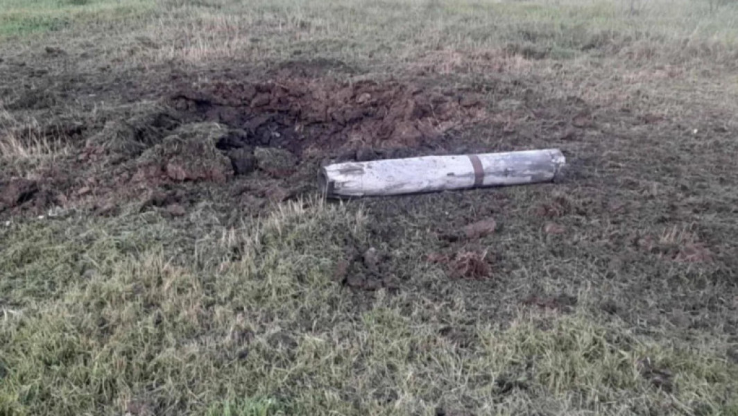 Resturi de rachetă găsite pe teritoriul Republicii Moldova, aproape de granița cu Ucraina