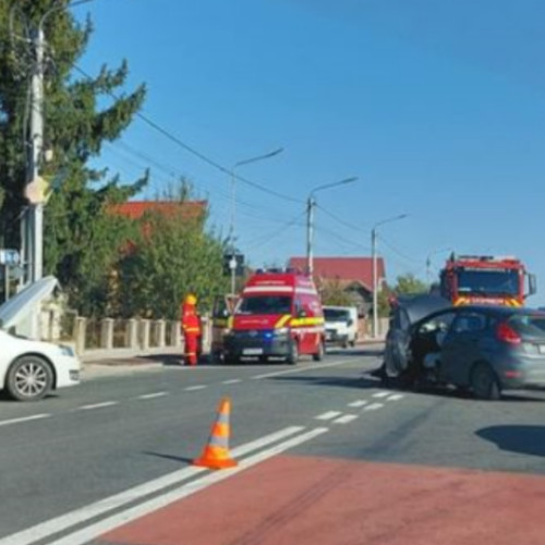 Accident rutier în Jucu, fără victime