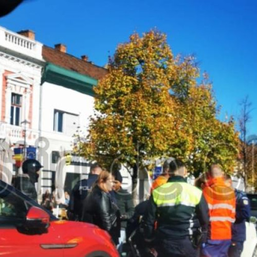 Accident rutier pe Bulevardul Eroilor din Cluj-Napoca