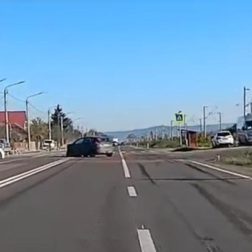 Accidentul rutier din Jucu surprins live de un șofer