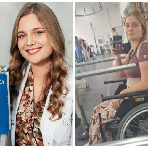 Daria Pop, tânăra din Cluj, luptă pentru recuperare după un grav accident de escaladă