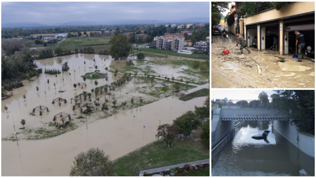 Inundații devastatoare în Italia și Franța