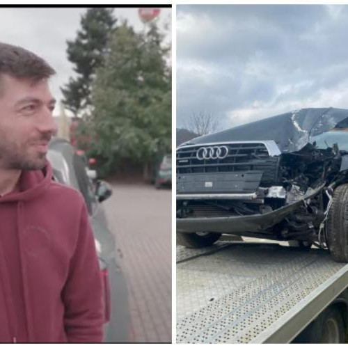 Mircea Bravo povestește cum a făcut accidentul DAUNĂ TOTALĂ în care și-a făcut praf mașina Audi Q5: „Am trăit momente de panică!” VIDEO