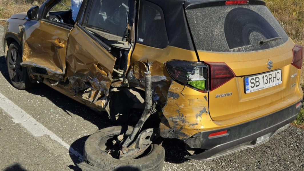 Elvețian reținut după ce a furat o mașină și a provocat accidente în Brașov