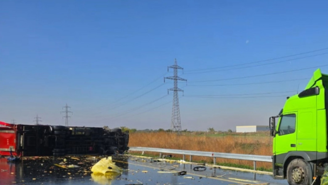 Accident grav pe autostrada A0, între Berceni și Bragadiru