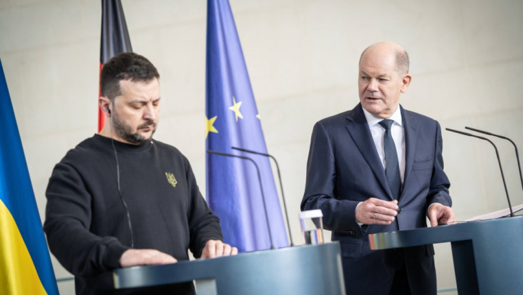 Scholz refuză solicitarea lui Zelenski de aderare imediată la NATO