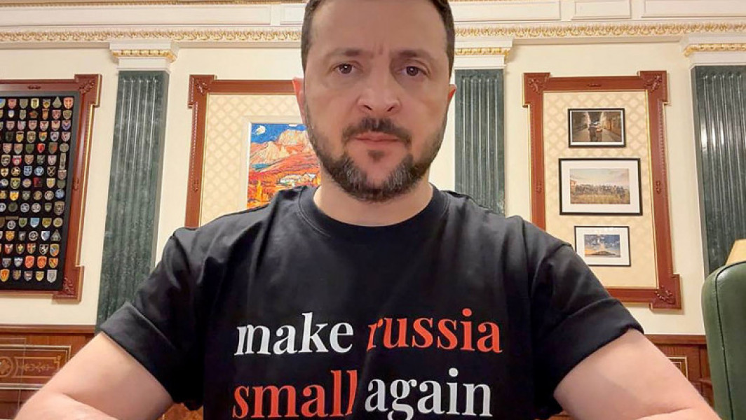 Zelenski susține decolonizarea printr-un mesaj simbolic