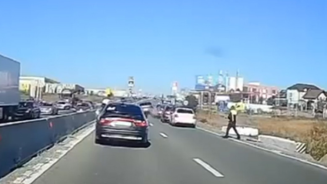 Accident provocat de un tânăr elvețian fugind de poliție