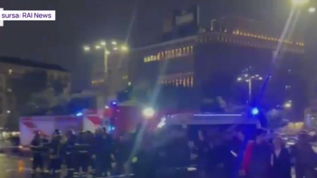 Haos provocat de un român la Milano