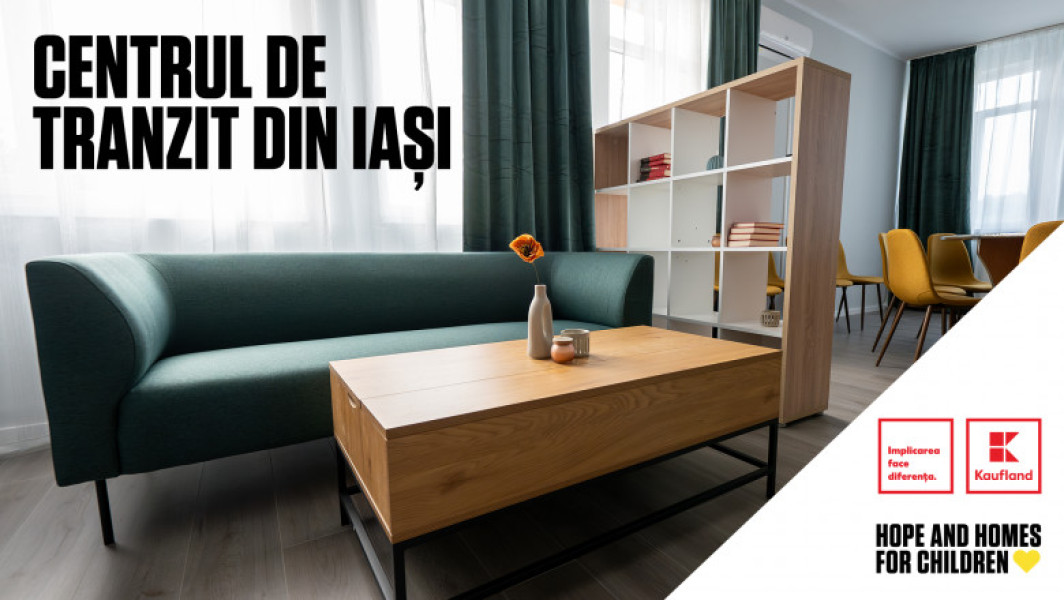 Kaufland România deschide Centru de Tranzit pentru tineri în Iași