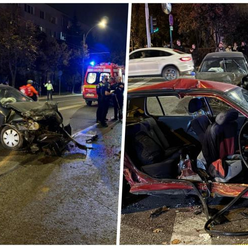 Accident rutier grav în Cluj-Napoca