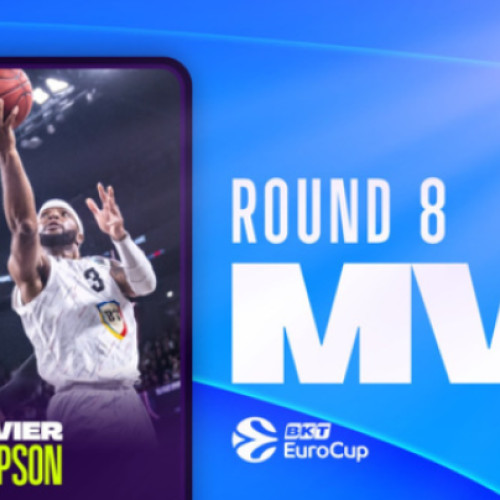 Zavier Simpson, jucătorul U-BT Cluj-Napoca, câștigă titlul de MPV în etapa a 8-a din BKT EuroCup