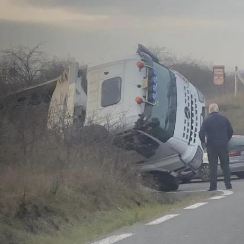 Accident rutier pe varianta Grigorescu - Florești