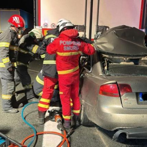 Accident grav pe autostrada A1: un tanar a decedat in urma coliziunii