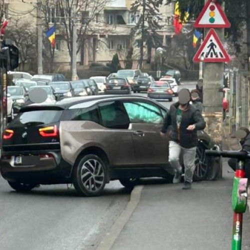 Accident rutier în Cluj-Napoca pe strada Câmpului