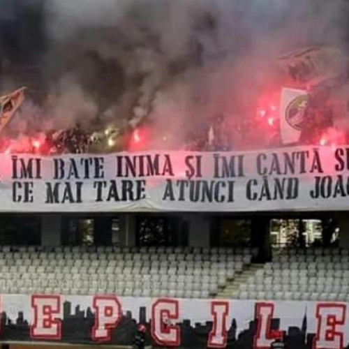 Peluza Sepcile Rosii transmite un mesaj important suporterilor CFR-ului înainte de derby-ul din Cluj-Napoca