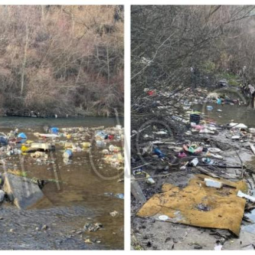Gunoiul strică imaginea Canalului Someșul Mic din Florești