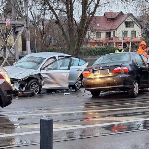 Accident rutier grav în zona Cluj Arena