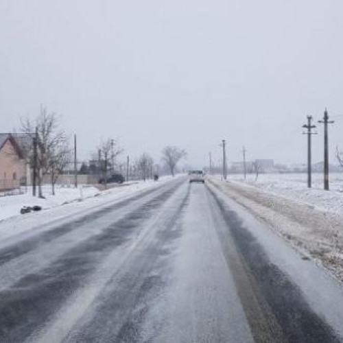 Avertizare pentru șoferi: Drumurile din Cluj sunt periculoase de Crăciun