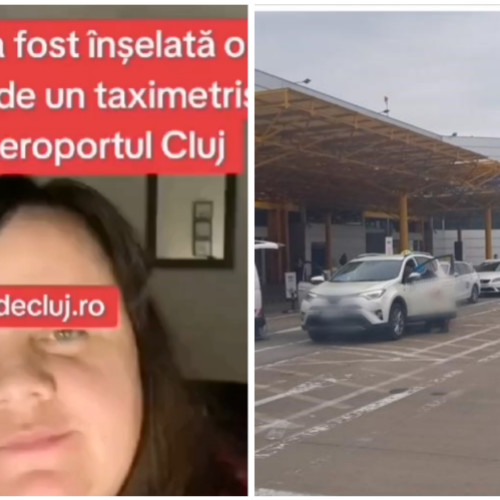 Femeie acuză un taximetrist de înșelăciune la Cluj-Napoca