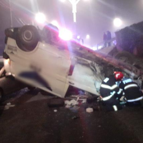 Accident rutier la Cluj-Napoca, fără victime grave
