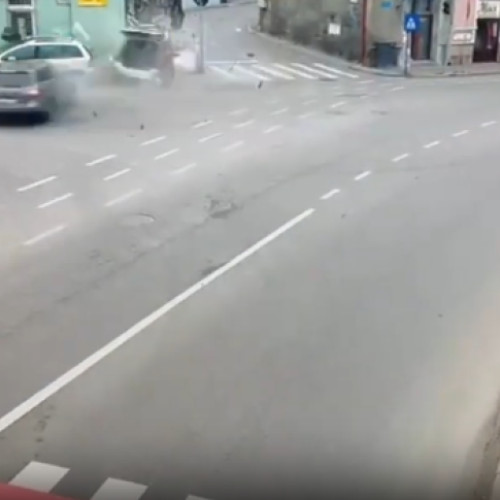 Accident grav în Dej, județul Cluj
