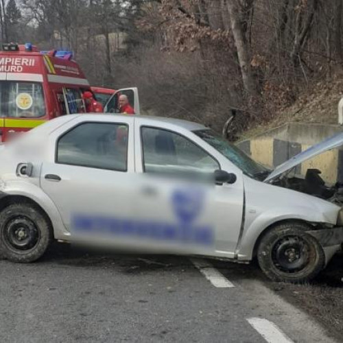 Accident rutier în Bucea, judetul Cluj
